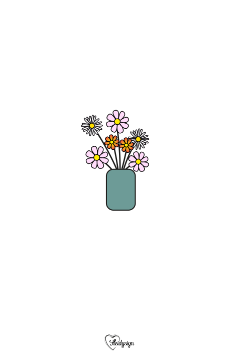 Moederdag Bloemen in een vaas