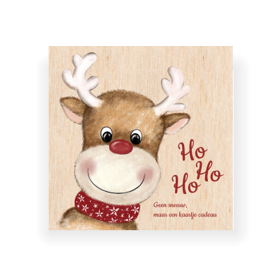 Kerst | Kaartje kado | Liefs Jansje | Grappige kerstkaarten
